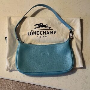 Longchamp Sky Blue Shoulder Bag